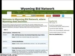 Sites similar to wyomingbids.com