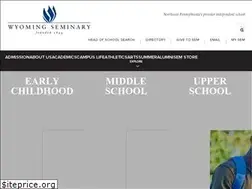 Sites similar to wyomingseminary.org