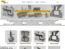 Sites similar to wyomingtestfixtures.com