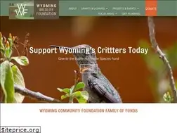 Sites similar to wyomingwildlifefoundation.org