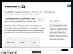 Sites similar to wypowiedzenie-oc.pl