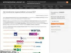 Sites similar to wypowiedzenieumowyoc.pl