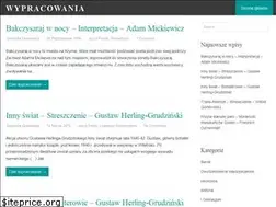 Sites similar to wypracowanie.edu.pl