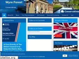 Sites similar to wyreforestconservatives.com
