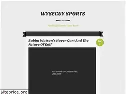 Sites similar to wyseguysports.wordpress.com