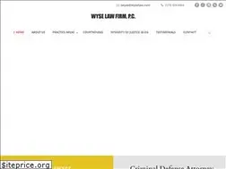 Sites similar to wyselaw.com