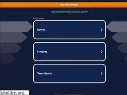 Sites similar to wyseniorolympics.com