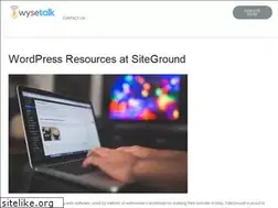 Sites similar to wysetalk.com