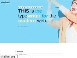 Sites similar to wysihtml.com