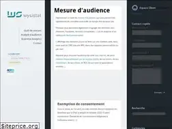 Sites similar to wysistat.net