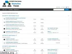 Sites similar to wysiwygwebbuilder-forum.de