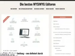 Sites similar to wysiwygwebbuilder.de