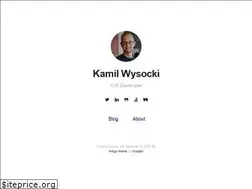 Sites similar to wysockikamil.com