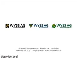 Sites similar to wyssbau.ch
