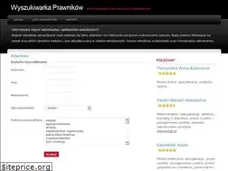 Sites similar to wyszukiwarkaprawnikow.pl