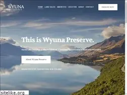 Sites similar to wyunapreserve.com