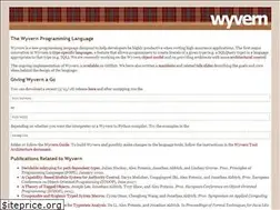 Sites similar to wyvernlang.github.io