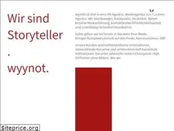 Sites similar to wyynot.de