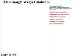 Sites similar to wzayef-alahram.blogspot.com.eg