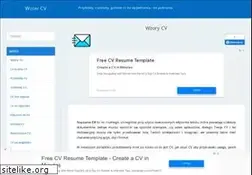 Sites similar to wzory-cv.com
