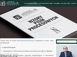 Sites similar to wzory-pism-procesowych.pl
