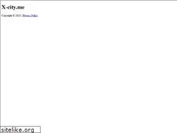 Sites similar to x-city.me