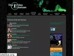 Sites similar to x-fileslexicon.com