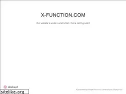 Sites similar to x-function.com