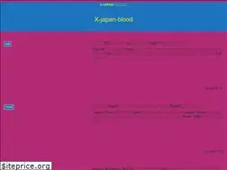Sites similar to x-japan-blood.com