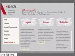Sites similar to x-sample.at