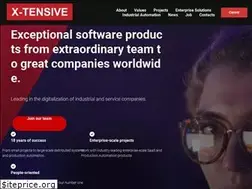 Sites similar to x-tensive.com