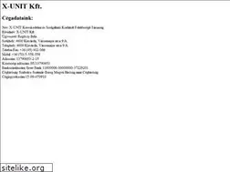 Sites similar to x-unit.hu