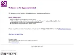 Sites similar to x2systems.com