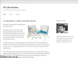 Sites similar to x4labsreview.org