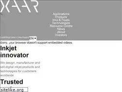Sites similar to xaar.com