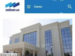 Sites similar to xabar.uz