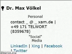 Sites similar to xam.de