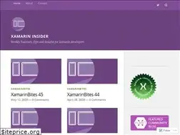 Sites similar to xamarininsider.com