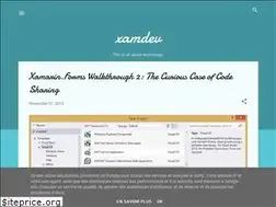 Sites similar to xamdev.blogspot.com