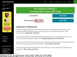 Sites similar to xanaxdrugstore.org