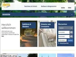 Sites similar to xanten.de