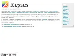 Sites similar to xapian.org