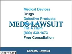 Sites similar to xareltolawsuits.net