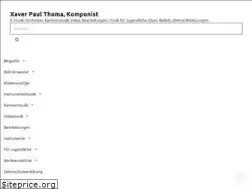 Sites similar to xaver-thoma.de