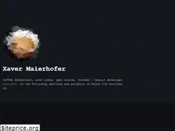 Sites similar to xaver.xyz