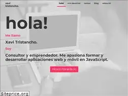 Sites similar to xavitristancho.pro
