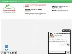 Sites similar to xaydungnhasaigon.vn