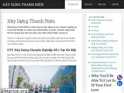 Sites similar to xaydungthanhnien.com