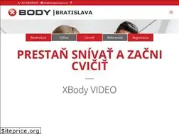 Sites similar to xbodybratislava.sk