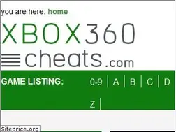 Sites similar to xbox360cheats.com